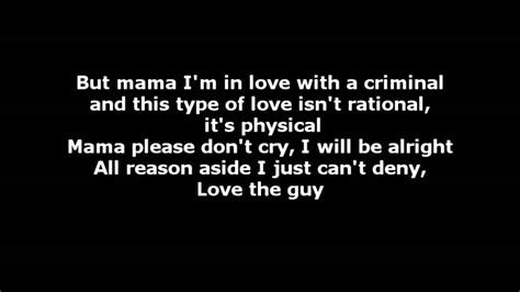 criminal song lyrics